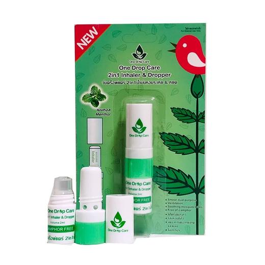 万妥 OneDropCare 二合一薄荷型鼻通精油棒 2ml/盒 商品图0