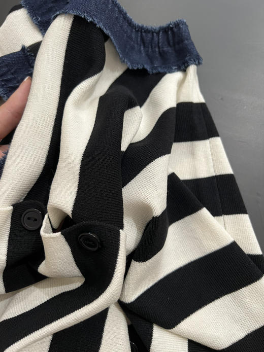 牛仔拼接冰丝背心 商品图7