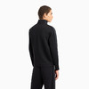 EMPORIO ARMANI 阿玛尼 男士棉质常规版型立领运动卫衣 黑色 3D1M69 1JHSZ 0999 商品缩略图2