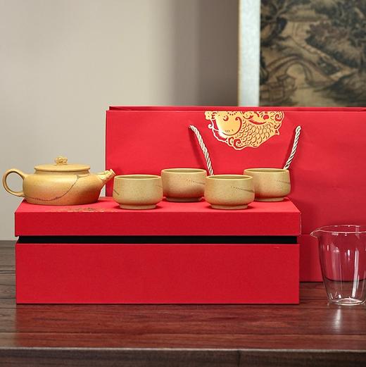 飞龙腾云段泥紫砂壶套装 商品图4