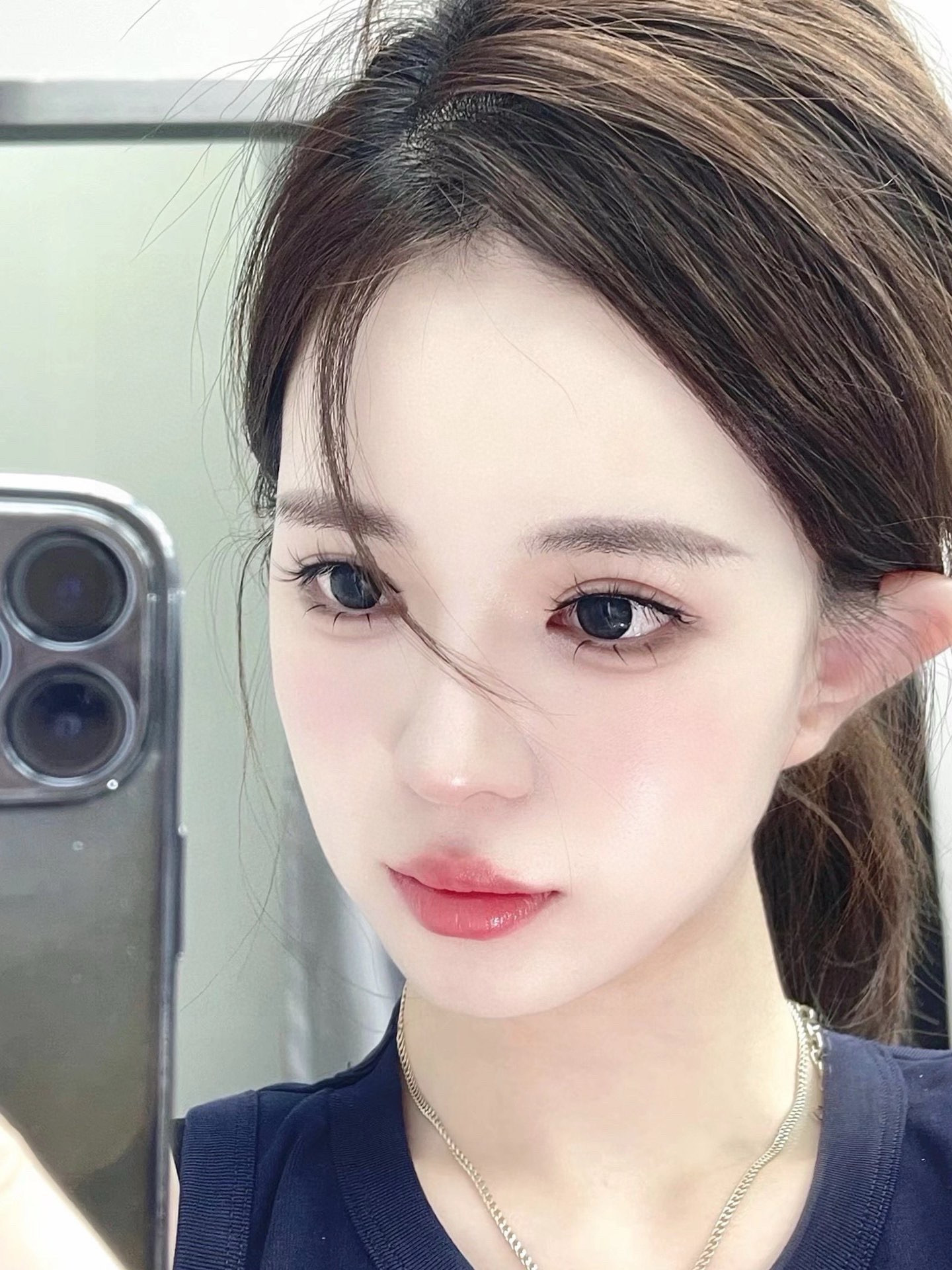 [韩国美瞳] yukicon &sntty半年抛 晶沙灰爆款平价舒适美瞳一副（2片）