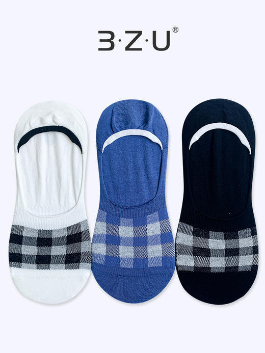 足装秀24新夏天男士短袜棉质百搭超浅口防脱轻薄透气隐形袜男袜子 商品图0