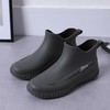 【暴雨神器！INS时尚雨鞋来袭！】INS时尚短筒 360度防雨！雨天大步走！时尚舒适！男女防滑防水鞋厨房胶鞋洗车耐磨水靴-LC25A15 商品缩略图2