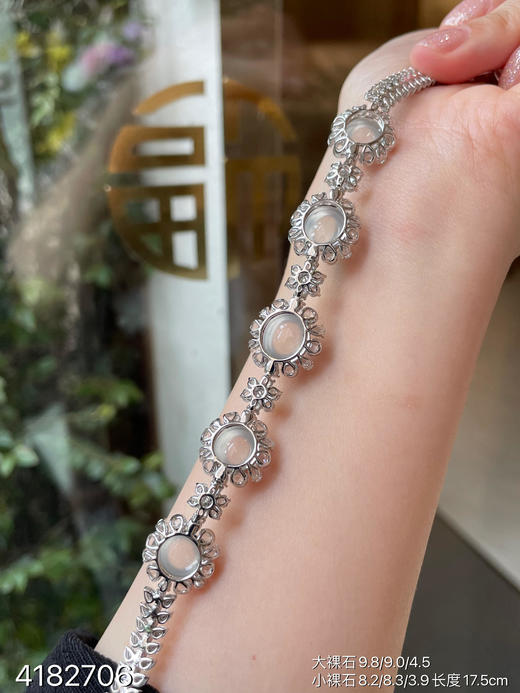 玻璃种蛋面套链【4182706】具体价格微信咨询 商品图7