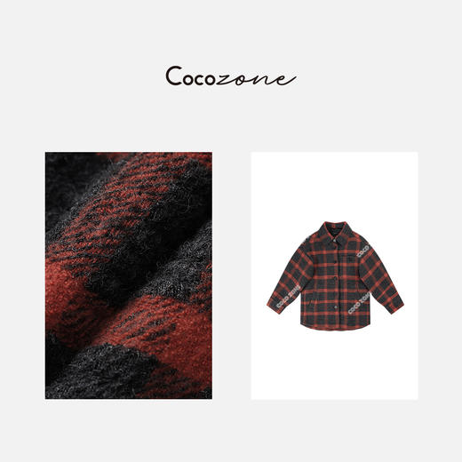 刘一一 COCO ZONE"斯嘉丽大衣系列"法式气质复古格外套23C30317 商品图2