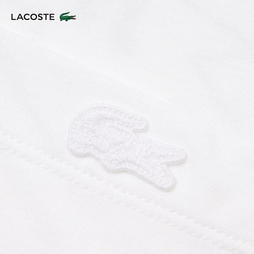【海南专供价】Lacoste法国鳄鱼夏日系列新款舒适百搭短袖T恤TH8190-98 商品图7