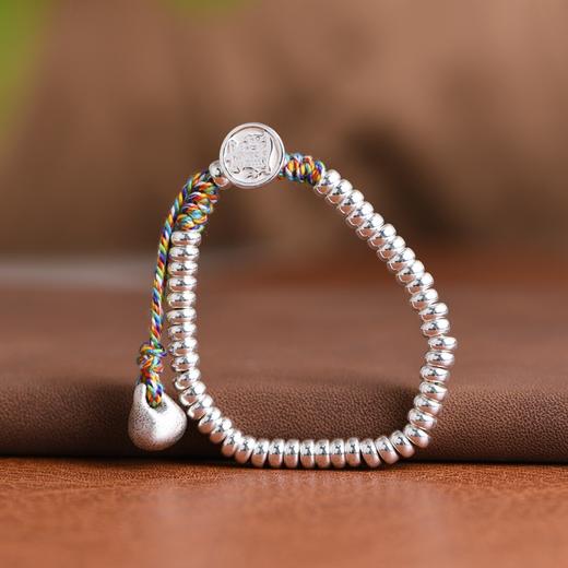 【如意胜蒜】S925银文艺手工盘缠手链【SCH-SY40793】 商品图3