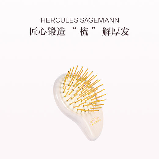 品牌直发 HERCULES SÄGEMANN 赫格丽 黄金头皮按摩梳（原木限定款） 商品图0