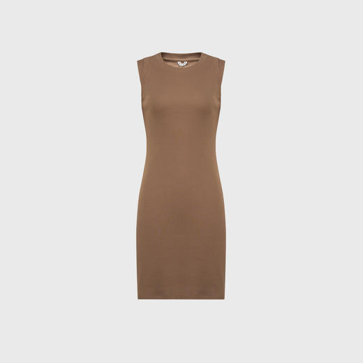 lost in echo2024夏季新款高级镂空修身短款纯棉百搭背心裙连衣裙 商品图4