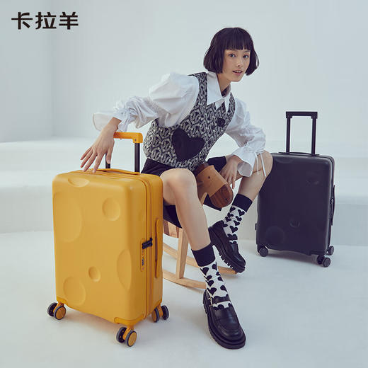 卡拉羊拉杆箱时尚芝士箱CX8109 商品图7