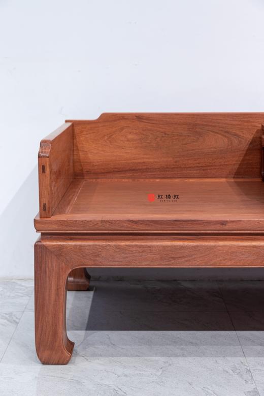 红桥红  家具严选  缅甸花梨（大果紫檀）【202 波士顿款罗汉床 两件套】 商品图2
