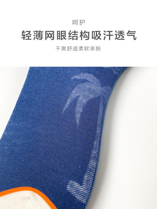 足装秀24新品夏天男士短袜棉质薄棉百搭轻薄透气双罗口船袜男袜子 商品图4