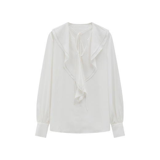 波点提花荷叶边上衣FCE2TOP152 商品图9