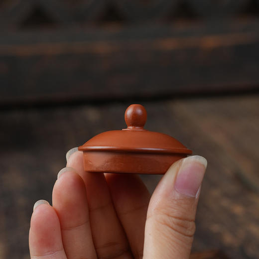 若兮壶原矿朱泥宜兴紫砂原矿茶壶紫砂壶功夫茶泡茶壶朱泥紫砂茶具仿古 商品图7