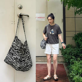 韩系ins风--单肩包大容量帆布包【包邮+三天无理由退huan】