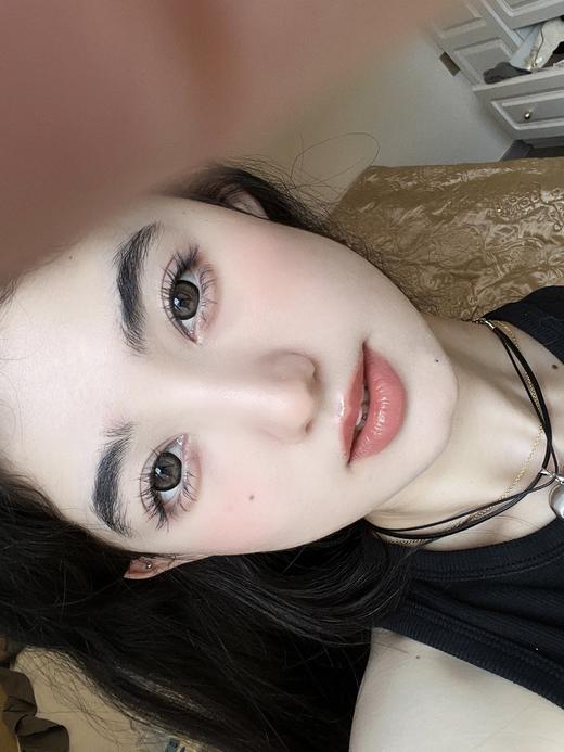 winni日抛 D26玛瑙贝壳/D27雪蓝水母/D28蜜茶珊瑚 14.5mm 一盒十片 日抛无售后！！ 非离子  灰/蓝/棕 商品图7