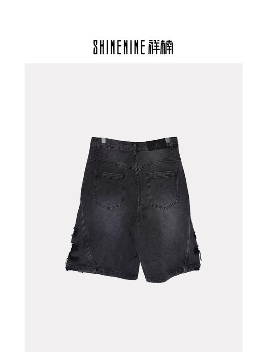 W429133206做旧破坏牛仔短裤 商品图1