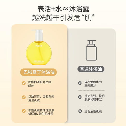 巴啦豆丁  沐浴油   霍霍巴保湿沐浴油 商品图1