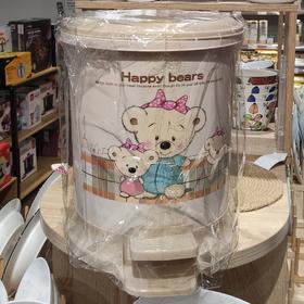 2394顺美快乐熊大号脚踏卫生桶