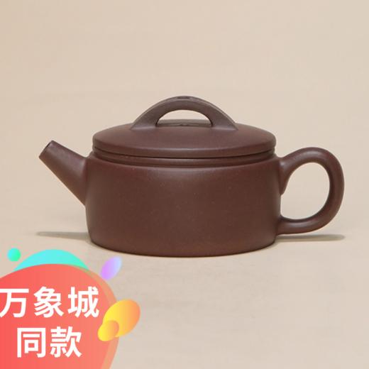 家藏老紫泥汉瓦紫砂壶 商品图0