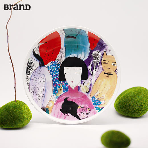 BranD×王濛莎联名碟子 周边 BranD杂志社 商品图2