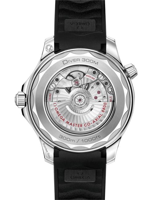 欧米茄海马系列 300米潜水表 42毫米, 精钢表壳 搭配 橡胶表带 商品图1