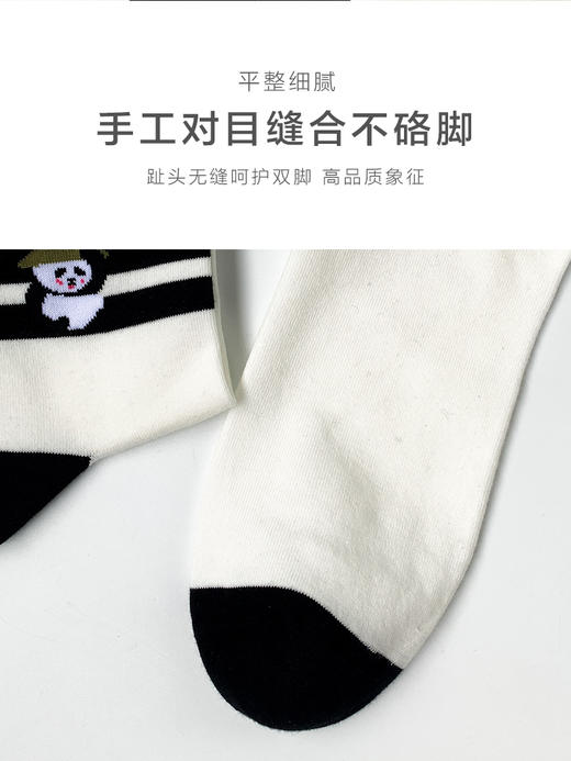 足装秀24新品春夏男士短袜棉质细腻顺滑透气抗起球潮袜男中邦袜子 商品图7