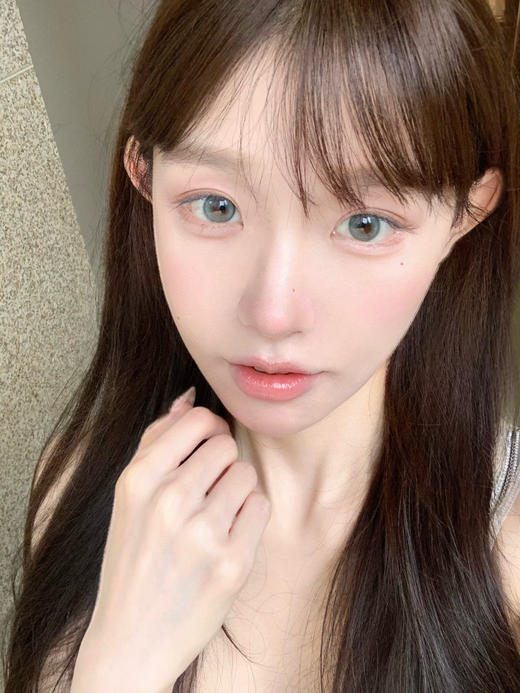 [韩国美瞳] Fully Gift韩产半年年抛 网感清透气泡瞳火漆盐湖（2片） 商品图6