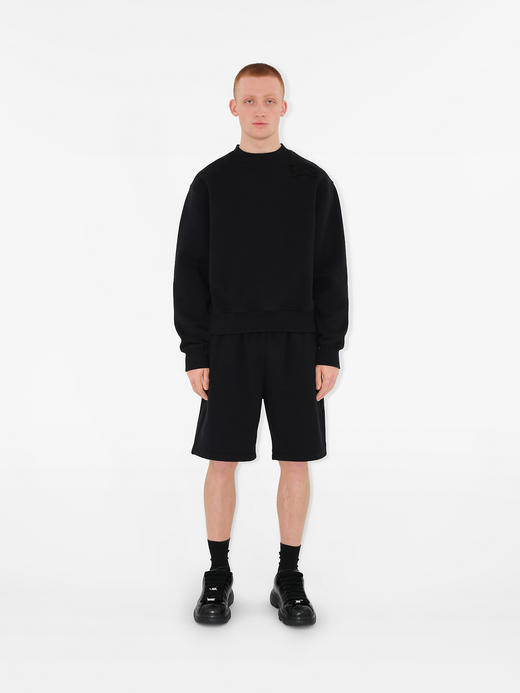 战马 2024夏新款 马术骑士后兜贴布绣花小标 休闲短裤/中裤/五分裤 Z-11769 商品图3