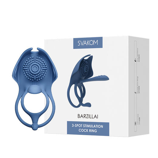 【司沃康】 B2CM6双震锁精环巴斯拉情趣用品男用情趣套环自慰器 商品图4
