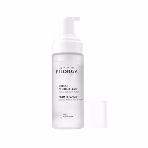 Filorga・菲洛嘉玻尿酸洁面慕斯150ml温和不刺 激不紧绷高保湿洗面奶自动发泡 洗卸二合一 商品图4