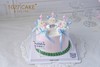 1027CAKE |  少女心蛋糕  爱心蜡烛  蝴蝶结丝带 商品缩略图2