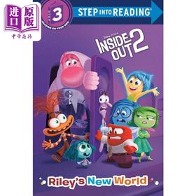 【中商原版】兰登阅读进阶3 迪士尼头脑特工队 2 Step into Reading L3 Disney Inside Out 2 Riley's New World 英文原版进口