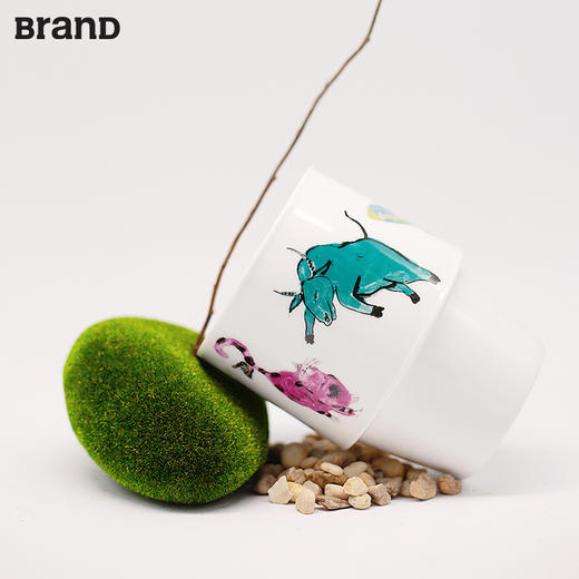 BranD×王濛莎联名杯子 周边 BranD杂志社 商品图2