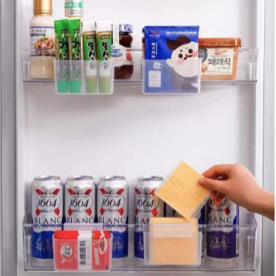 【透明款】娜家冰箱侧门分隔收纳盒 商品图2