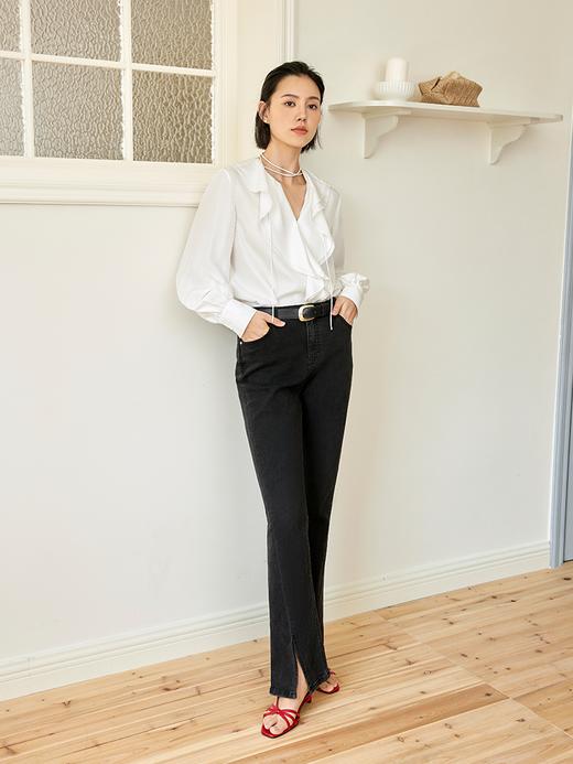 波点提花荷叶边上衣FCE2TOP152 商品图7