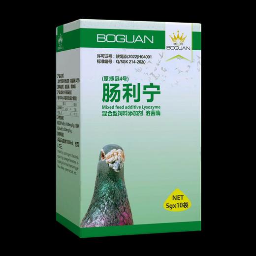 【肠利宁】原【搏冠四号】4号粉5g×10袋，顽固性腹泻/肠道沙门氏大肠杆菌（博冠） 商品图0