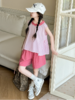 👏【夏日文艺小心情粉色条纹套装】🎉上身清爽不闷热，面料自带线条肌理感！☺️ 商品缩略图2