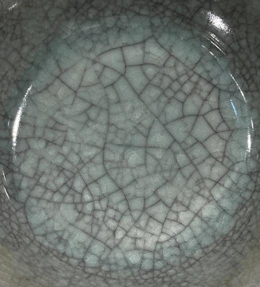 河南青瓷天青釉折沿大碗 ，1980年代后期，顺丰包邮 商品图5