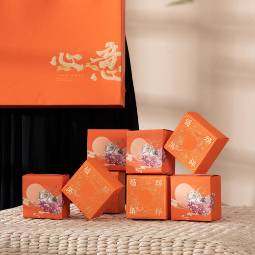 心意【糕点盒8粒•橙】25元一套/一件12套 商品图2