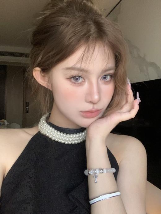 loveiikira日抛 晶晶紫/闪闪棕 紫/棕 14.2mm 一盒十片装 日抛无售后！！非离子 商品图1