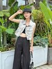 74W20206-1#牛仔马甲 商品缩略图0