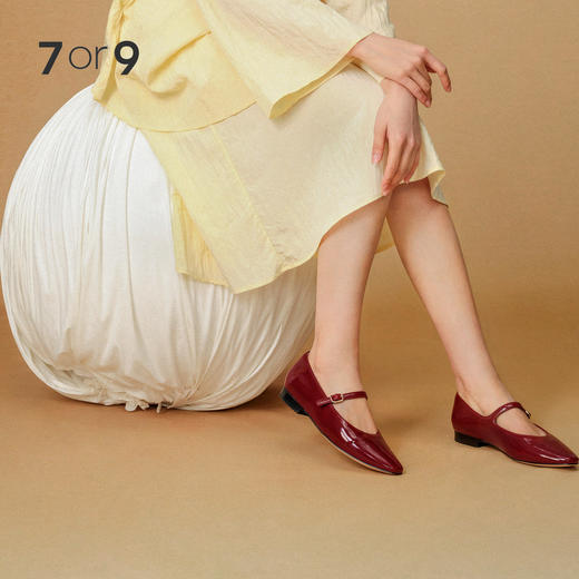 7or9-小床垫平底鞋 浆果糖 商品图4