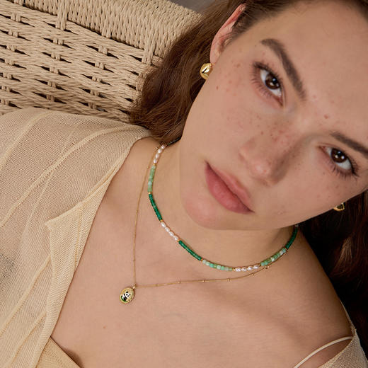 ARSIS 丨 公益联名款 山水熊猫淘气宝项链/熊猫小戏精项链 商品图12