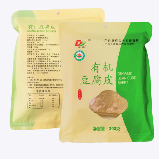 有机豆腐皮300克 商品图0