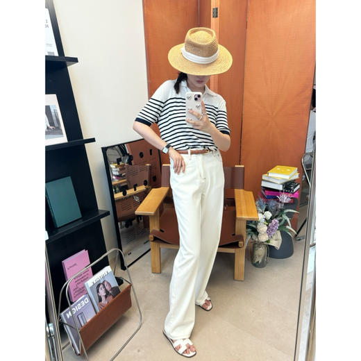 2406321   立体山茶花 牛仔裤 薄棉 商品图6