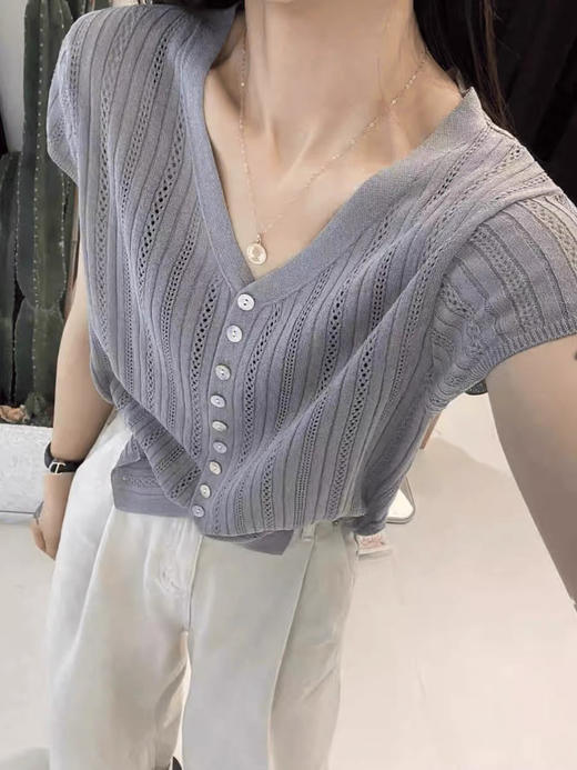 小飞袖三色针织 商品图7