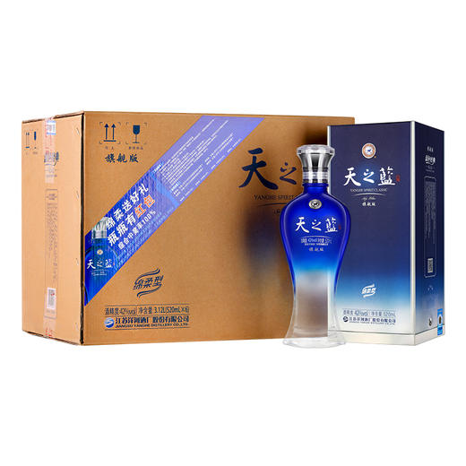 洋河 天之蓝42度 520mL 旗舰版 浓香型白酒 商品图8