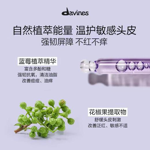 Davines大卫尼斯自然舒缓洗发水温和修护维稳止痒洗发露250ml/1000ml 商品图3