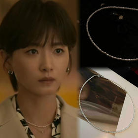 甄珠贝 法式轻盈 淡水keshi 2-3mm 日常百搭 冷光chao亮 很有质感（单层哦，首图是戴三条或三圈长度的效果）